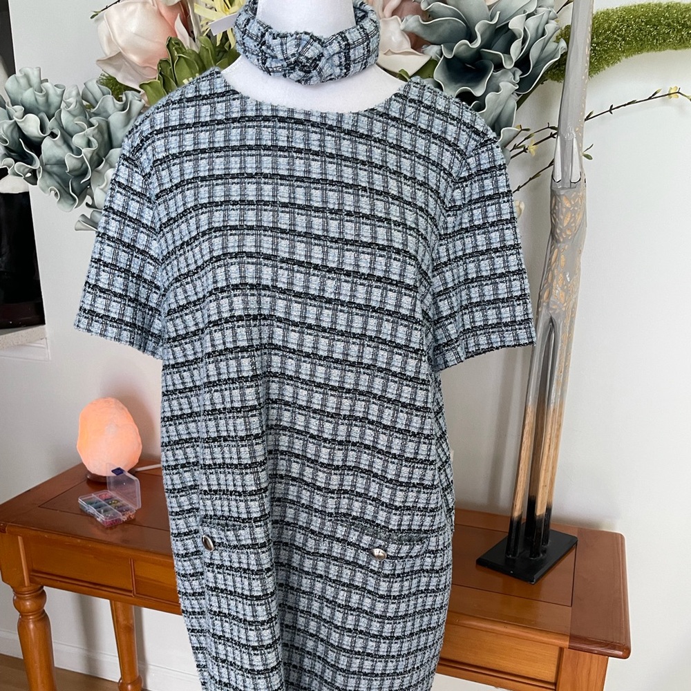 Loft Tweed Dress with matching headband